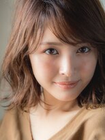 カッファ 東銀座(CUFFA)&nbsp;【CUFFA】小顔無造作デザインカラー大人ボブ東銀座築地新富町