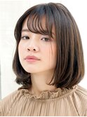 シンプルワンカールボブ