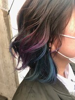 ビヨンドイー(beyond E)&nbsp;エメラルド×パープルユニコーングラデーション