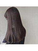人気☆自然な質感の縮毛矯正スタイル♪