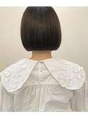 10代20代 ミニボブ 就活カラー