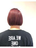 ケイト(kate) kate【大宮】カシスオレンジ×切りっぱなしボブ