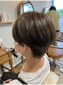 コンパクトマッシュショート×イルミナカラー