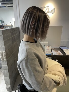 タオ 河原町(Tao) ボブとバレイヤージュ