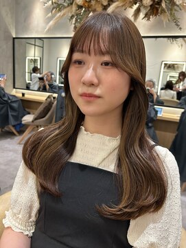 グロー 大宮(GLROW) 前髪カット　韓国　くびれ　顔周り　大宮　haruhi【大宮】