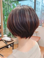 カレン 銀座(Karen)&nbsp;透明感ボブ/ココアベージュ/タッセルカラー/ミニボブ[日比谷