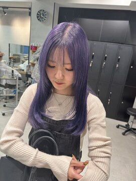 マージュ ギンザ(marju GINZA) ☆ブリーチカラー パープルカラー ヴァイオレットカラー