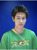 10代20代スパイキーショート短髪メンズパーマツイストスパイラル