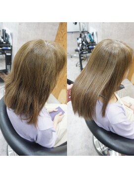 ヘアテリア リュウ 大塚(hair teria ryu) 縮毛矯正/髪質改善/艶髪ストレート/艶カラー