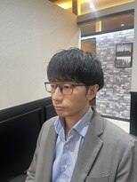 プラウド(PROUD)&nbsp;マッシュスタイル/ビジネススタイル/田町/理容室/メンズパーマ/