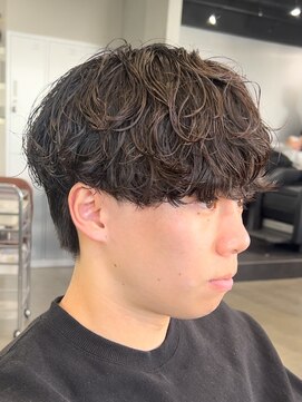 フィフスパーク(fifth PARK) 渋谷社会人バレないシャドウパーマ緩めツイストスパイラルパーマ