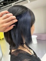 ジーナリア(Xena ria)&nbsp;《衣織》インナーブルー/インナーカラー/ボブ