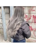 ホワイトブリーチ、グラデーション、インナーカラー