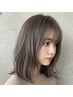 カット＋透明感カラー＋TOKIOベーストリートメント