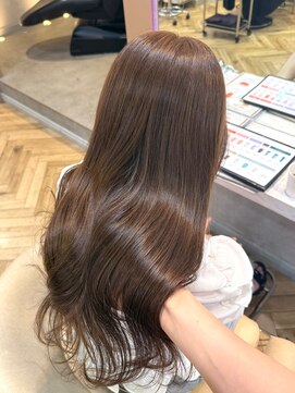 ロンド フィーユ(Lond fille) ●イノアカラーで叶う艶髪ミルクベージュ☆