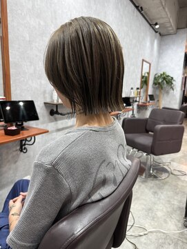 シールドヘアー 沖縄 新都心(C'LD Hair) 那覇美容室/おもろまち美容室/ヘイリーボブ/ぷつっとボブ/ボブ