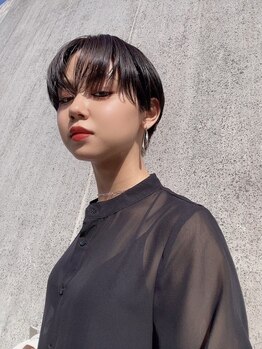 ルッソ(Lusso)の写真/より上品に、魅力的に。あなたのなりたいを叶える顔周りカット＊印象を変えたい方是非ご相談ください☆