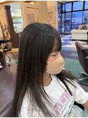 顔周り縮毛矯正
