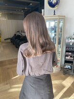 コワファースト 大分(COIFF1RST) ブリーチあり!ミルクティーベージュカラー