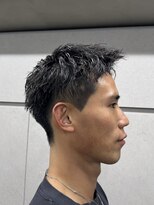 ニコ トウキョウ ロジック(nico TOKYO Logic)&nbsp;刈り上げアップバングスパイキーショートパーマスパイラルパーマ