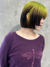 【柴田 波月】本厚木で叶うトレンドカラー。ブリーチを使ったデザインカラーはお任せください！