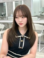 マウルルナ(MAEUL luna) レイヤーカット ワンカール ベージュ『MAEUL luna 桔川』