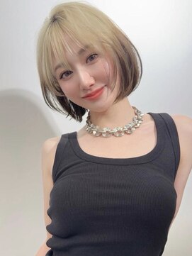 ソヨン 名駅2号店(SOYON) 小顔/外ハネボブ/くびれボブ/レイヤーボブ/ルーツカラー/z279