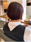 【163.カラー×髪質改善】縮毛矯正・白髪染め・ショートカット♪