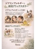 脱白髪染めデトックスカラー