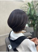 骨格カバー×小顔効果◎ 上品ショートボブ