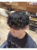 縦落ちツイストスパイラルパーマ