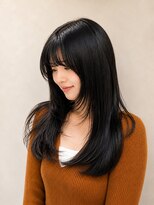 イロドリ(irodori) 艶ロングレイヤー×暗髪カラー