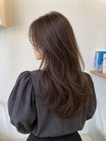 リノ 寺田町南口店(rino)&nbsp;顔周りが軽いダークレイヤーカット