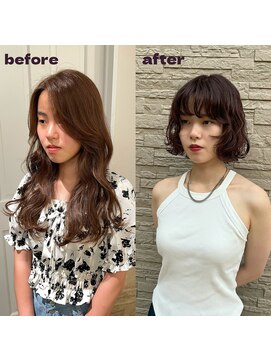 フィー 北千住店(fee) ［ＹＵＩstyle.］垢抜けイメチェン/柔らかボブヘア
