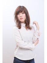モーラ 鳳店(MOLLA) ほつれパーマミディ【夏カラー/ニュアンスカラー】