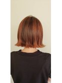 切りっぱなしボブ