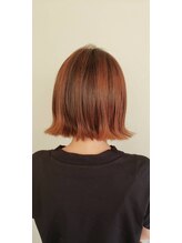 エム デ ヘアー オカダ 切りっぱなしボブ