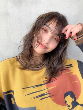 ハバナ 渋谷(HAVANA) 【HAVANA渋谷】ハイライトバレイヤージュ/フォギーベージュ