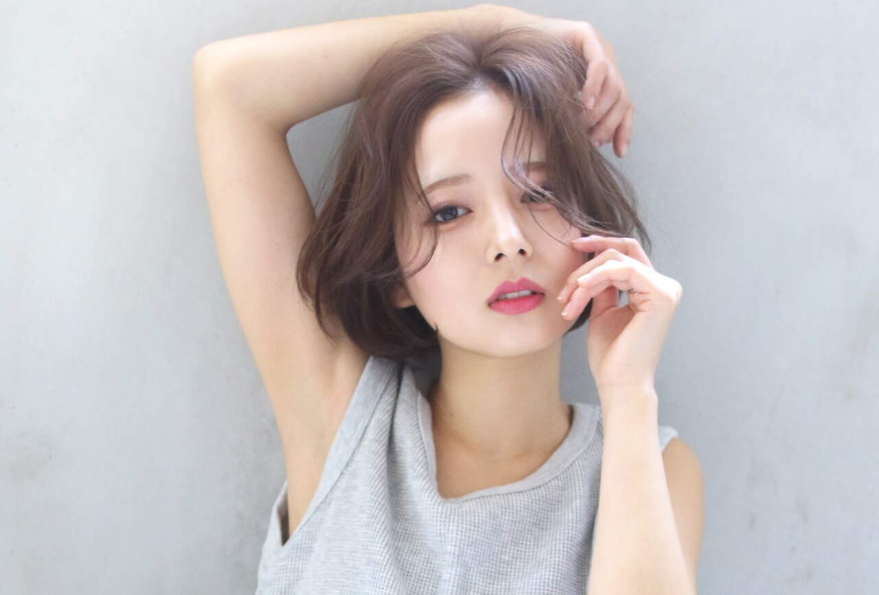 カット+カラー(リタッチ)+トリートメント   \4400