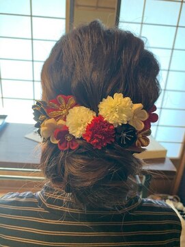 アラワラブルー(arrawarra blue) 着物に似合うゆるふわセット/20代/30代/40代/50代/倉敷/白楽町