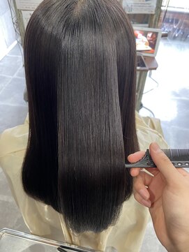 ヘアリゾートエーアイ 西日暮里店(Ai) サラツヤ縮毛矯正
