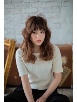 アリウス(ALIUS by posh) 【ALIUS 池袋】ダブルカラー×波巻き×グラベージュ