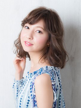 ノブ ヘアデザイン 戸塚店(NOB hairdesign) 〈NOB戸塚店〉ふんわり巻き髪ブランジュエアリーモテ髪カタログ