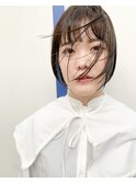 パラっと動くオシャレなボブスタイル