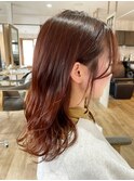 #オレンジカラー#くすみピンク#ピンクベージュ#暖色系カラー