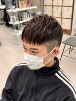 ノイズ オオサカ(NOISM)&nbsp;クロップススタイル　ツーブロック　20代/30代/40代