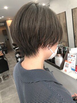 ローカス 昭島(Locus) 丸みショート/ハンサムショート/前髪なし/20代/30代