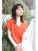 シェール(cher)&nbsp;インナーカラー/外ハネ/セミディ 【Cher西宮北口】