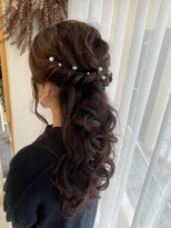 ベルバイヘアスイッチ(by hairswitch)&nbsp;お呼ばれヘア☆ロングスタイル