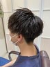 【メンズカット(男性限定)】カット＋眉毛カット￥6000→￥4500